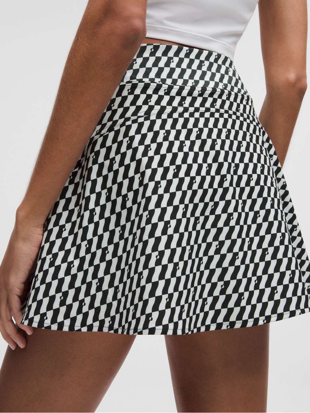 Lululemon NWT Lightweight High-Rise Tennis Skirt Hilltop Checkerboard Size 4